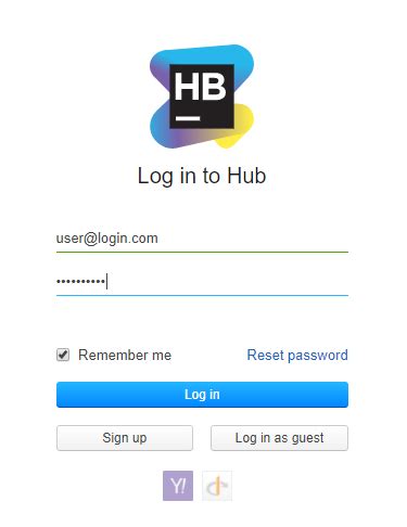 hub hello log in.